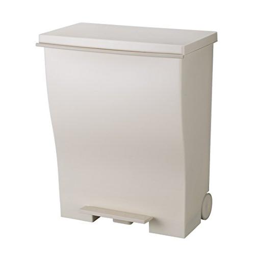 I'mD (アイムディ) ゴミ箱 キャスター付 Kcud クード ワイドペダル (39L, オールベ...