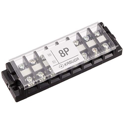 春日電機 組端子台 標準形 (セルフアップ) 極数8 T20C08