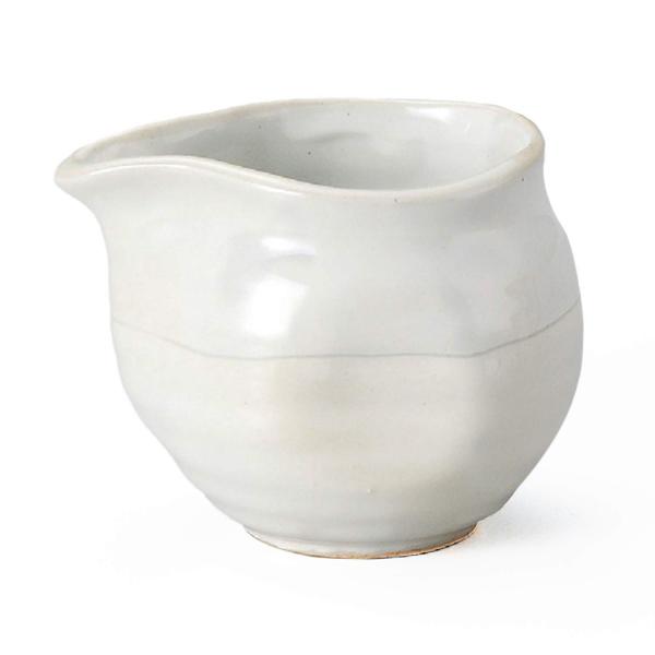 美濃焼 森川 湯さまし 粉引かき落し Y1021