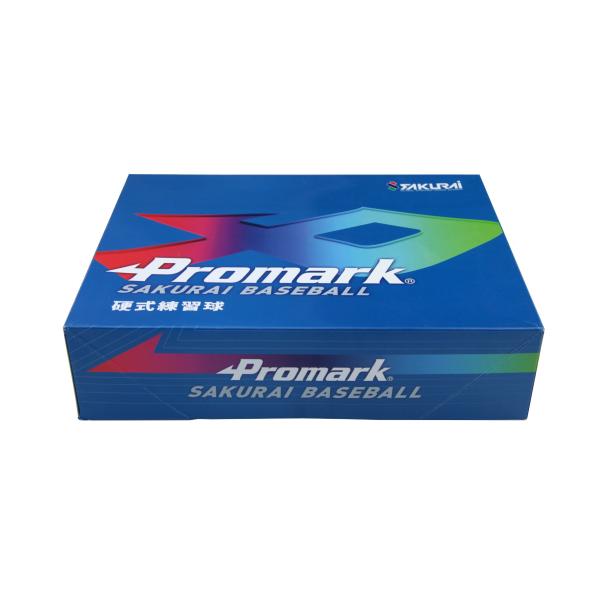 プロマーク 硬式練習球 12球入 BB-941 WH