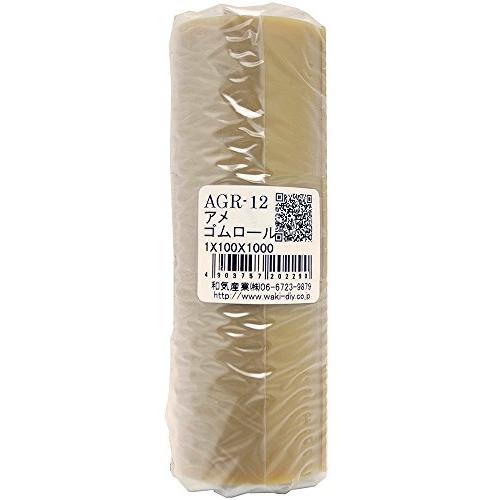 和気産業(Waki Sangyo) WAKI アメゴムロール 1mmX100mmX1000mm
