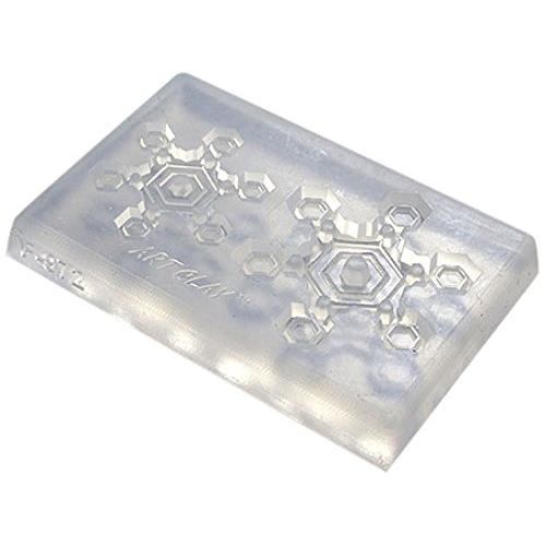 アートクレイオリジナル クリアモールド 雪の結晶 スタンダードB F-0972