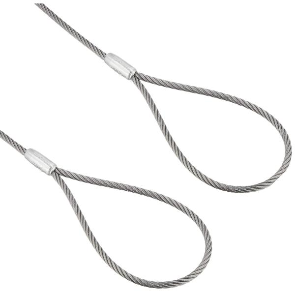 オーエッチ工業(OH Kogyo) OLW6-15 ロック止 玉掛ワイヤー 6mmX1.5m