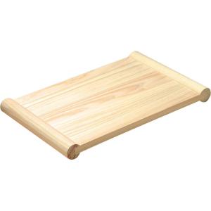 ヤマコー ひのき 清潔・浮かせ両面まな板 小 日本製 817870, ナチュラル