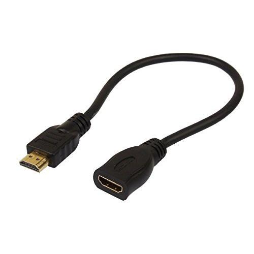 ハイスピード HDMI 延長ケーブル 金メッキ 30cm HDMIタイプAオス&amp;メス 接続コード A...