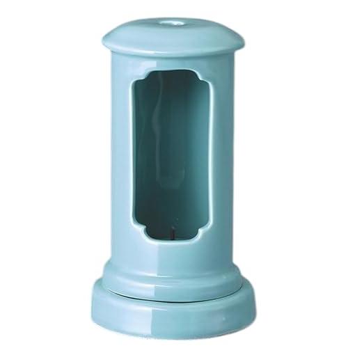 ローソク立 風防並型/青磁 供養 お盆 お彼岸 仏具