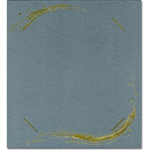 京色紙掛 大色紙用 金彩 濃灰