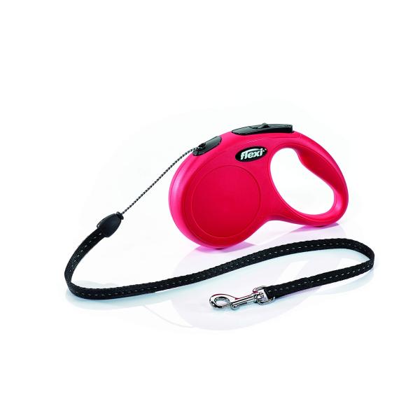 フレキシ (flexi) ニュークラシック テープ S(15kg未満) 5m レッド [犬用リード]