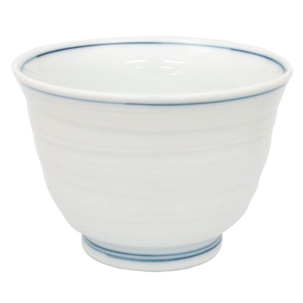 波佐見焼 一誠陶器 軽量 煎茶 白線流し 366383