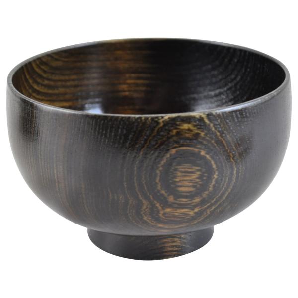 山中漆器 嘉匠菴 木製 汁椀 栓 布袋 黒摺 SO-351