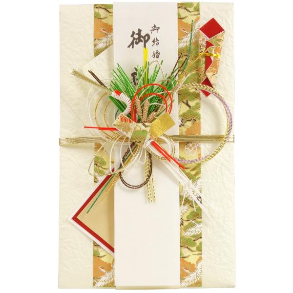 スズキ紙工 祝儀袋 金封 特中新鶴松 ス-6225