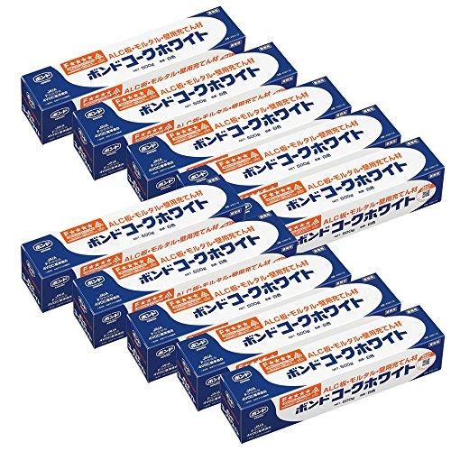 コニシ ボンド コークホワイト 500g ホワイト 10本入り #50112