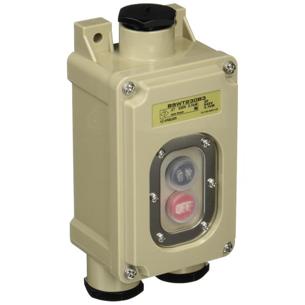 春日電機 防雨形動力用 押釦開閉器 BSWT230B3