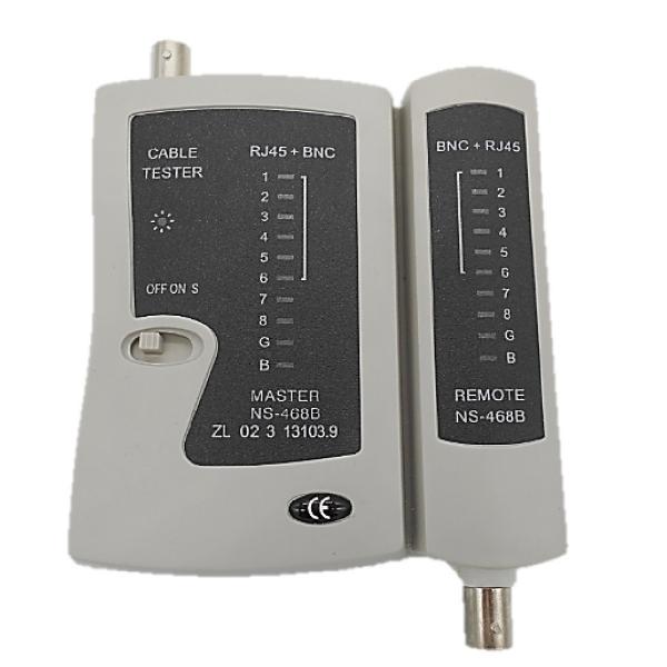 BNC 同軸 ケーブル テスター &amp; LAN ケーブル テスター 結線 導通 チェック