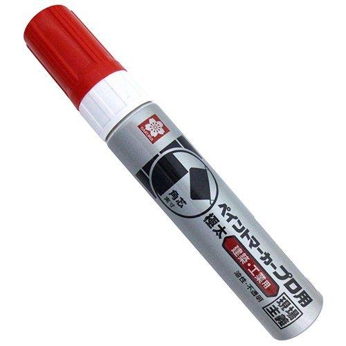 サクラ ペイントマーカー プロ用 極太 赤 KPMK-J19