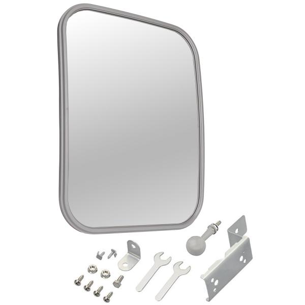 エーモン(amon) 安全計画 ガレージミラー 曲面率1000R 約280×210mm 家庭用カーブ...