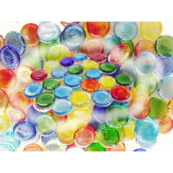 高田玩具店 キャメルトイズ Counter 日本製 ガラス製 おはじき「オーロラカラー ハジキ 約φ...