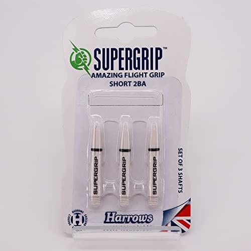 Harrows シャフト SUPERGRIP ホワイト【ショート】3本