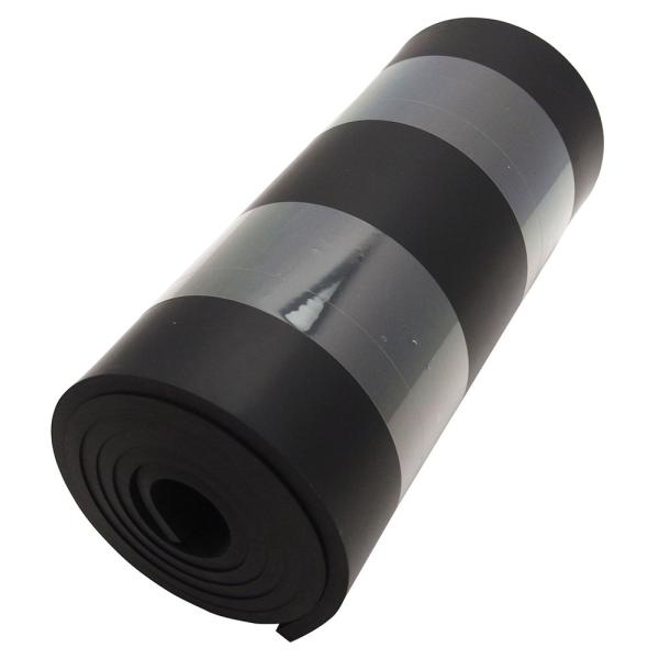 和気産業 ゴムシート 黒 厚さ5X幅200X長さ1000mm 天然ゴム 滑り止め パッキン GS-1...