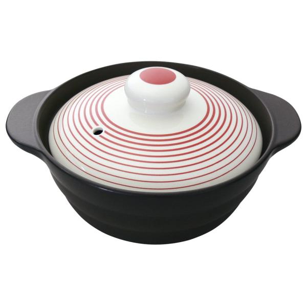 スズ木,サーマテック IH・直火対応 土鍋 7号(1-2人用) ハーモニー 7223-0400