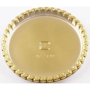 ケーキトレー丸型 ゴールド 100枚 FBAAP93M-100