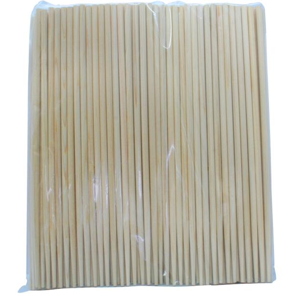 吉井商事 日本製 桧 丸箸 片口 割り箸 24cm 100膳 ポリ入 懐石 料亭 YOS-015