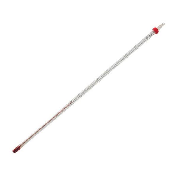 赤液棒状温度計 -20~100℃ /1-610-09