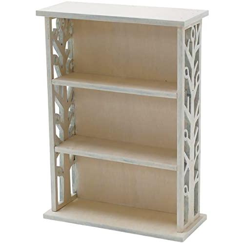 丸和貿易 フォレコルティーレ ミニラック 3段 ホワイト 400724001 22.2 x 16 x...