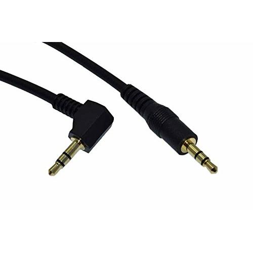 ステレオミニプラグケーブル 3.5φ 3.5mm (オスーオス 片側L型) 3m LAV-AS30L
