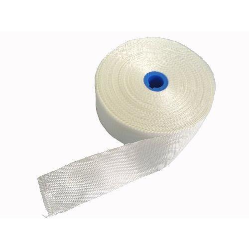 絶縁 耐熱 ガラステープ 厚:0.18mm 幅:25mm 長:30M 粘着材無し