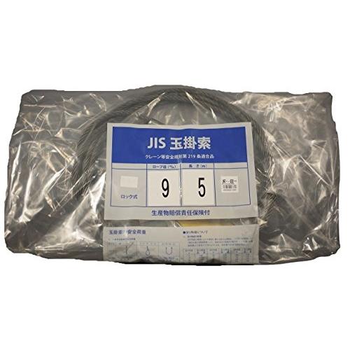 ワイヤーロープ ロック Φ9X5M