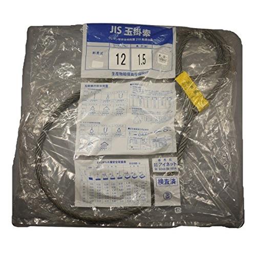 ワイヤーロープ 割差 Φ12X1.5M