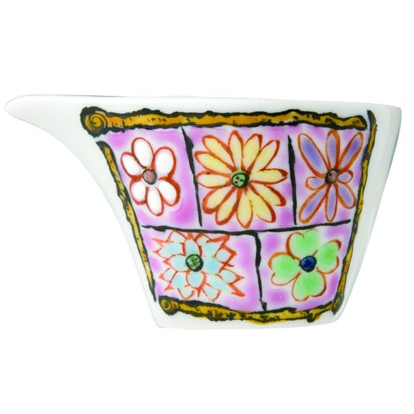 マルゼン岩田商店 九谷焼 ミルチュウ フラワーBOX・ピンク mch-947