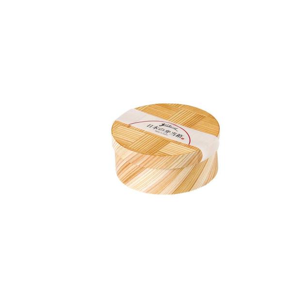 ヤマコー 日本の弁当箱網代 丸型 89355 約Φ14.5×H6cm