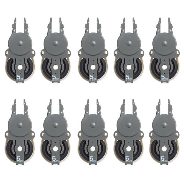 プラス 個人情報保護テープ 1行ケシポン 交換テープ 5mm×8m 10個入 37-276×10