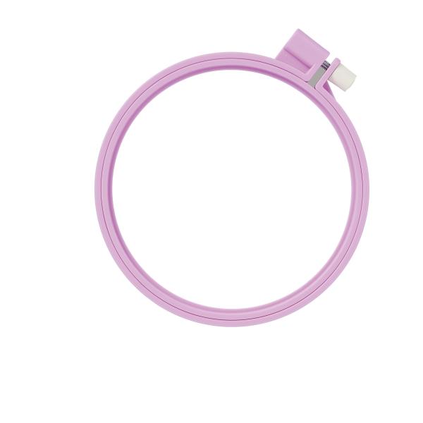 Clover 刺しゅう道具 カラフル刺しゅう枠 12cm パープル 57-263