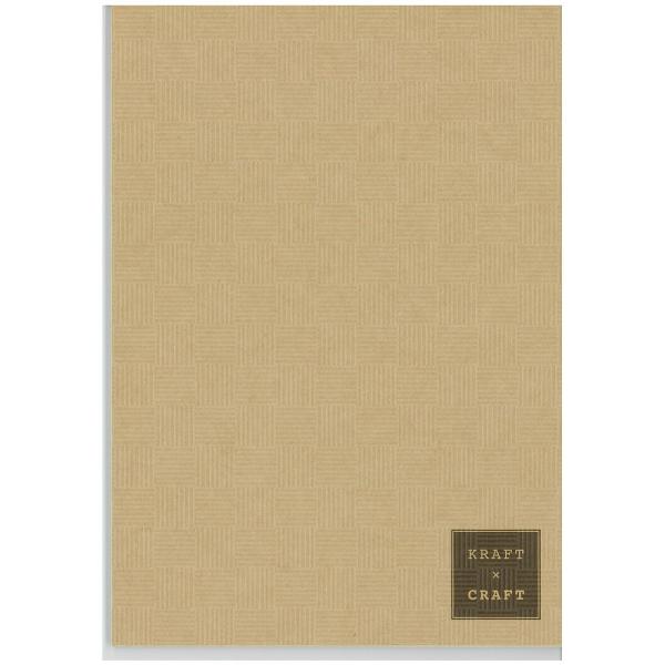 オキナ クラフト便箋 ブロック 30枚 KC3511