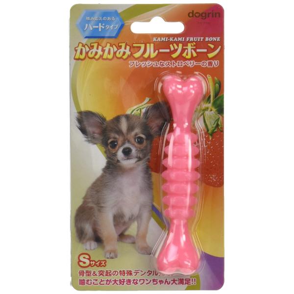 スーパーキャット (Super Cat) かみかみフルーツボーン ストロベリー ハードタイプ S D...