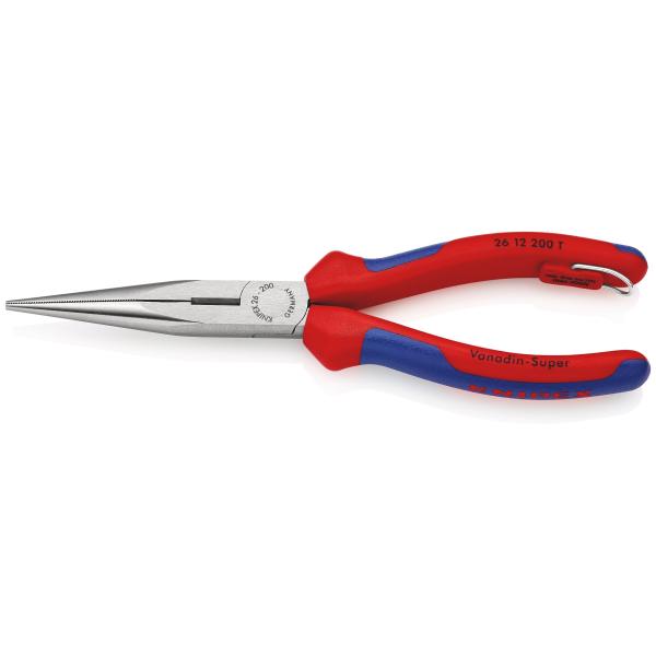 クニペックス KNIPEX 2612-200TBK 先長ラジオペンチ 落下防止(BK)