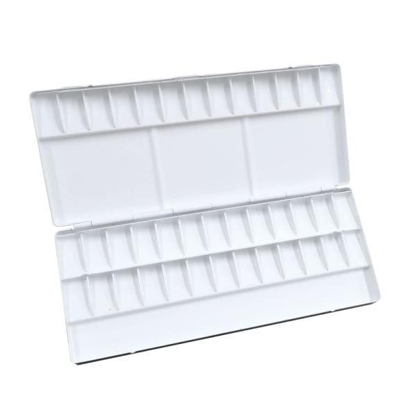 ホルベイン アルミ製水彩パレット No.20 39仕切 210140