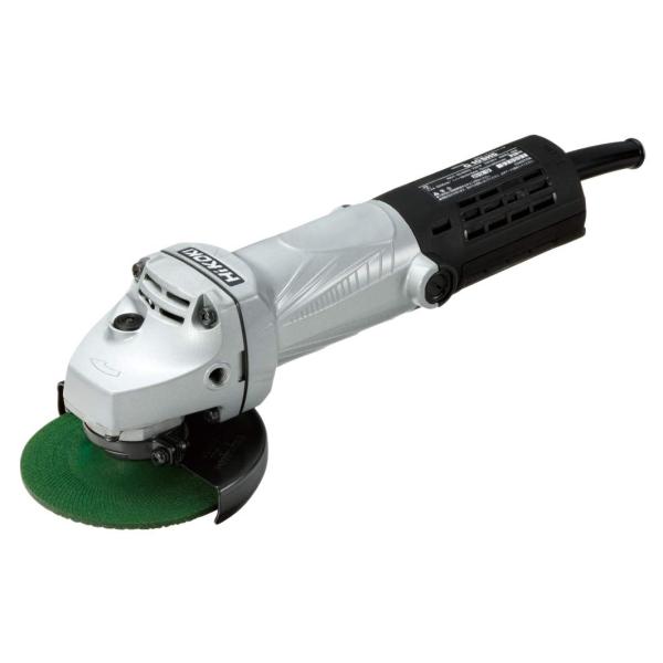 HiKOKI(ハイコーキ) 電気ディスクグラインダ 砥石外径100mm 穴径15mm AC100V ...