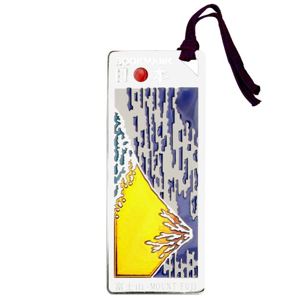 智光 しおり ステンドグラス風 富士山 12484