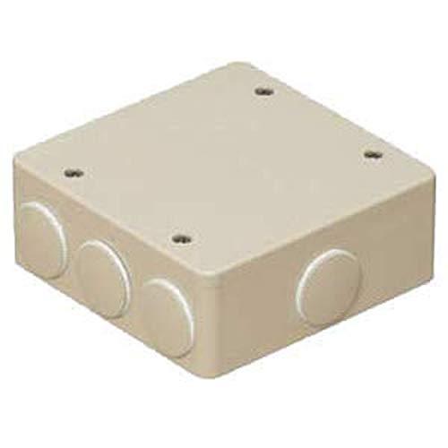 未来工業 PVKボックス 防水型・おねじキャップ付 大形四角深型 ベージュ 1個価格 PVK-BLN...