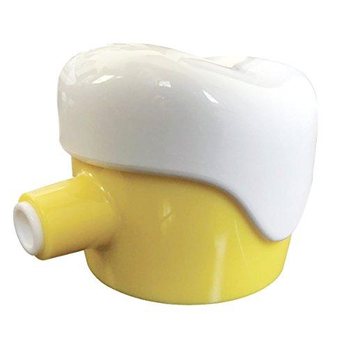 缶のまま、すく?にクリーミーな泡か?楽しめる Can Beer Former Yellow