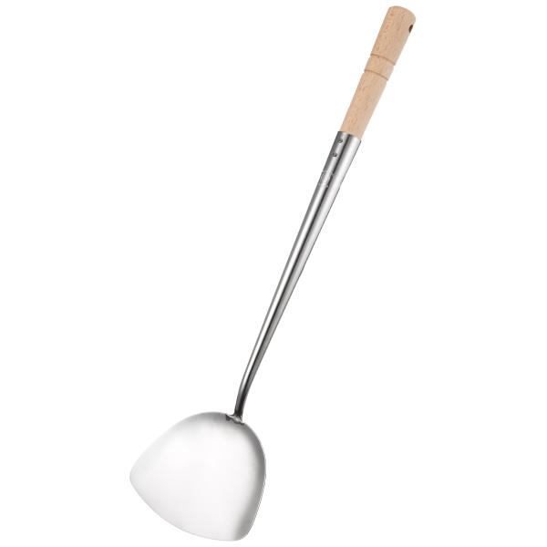 カンダ(kanda) kan ヘラ ステンレス製 ミニ 日本製 木柄 業務用 中華 000421