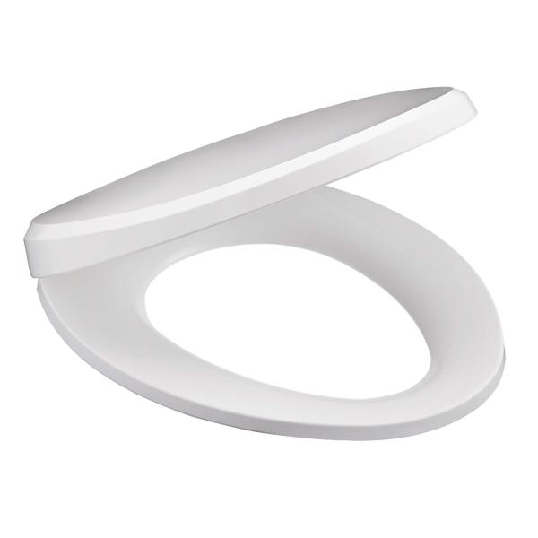 SANEI(サンエイ) 普通便座 前丸便座 ソフト閉止 簡単取付 ワンタッチ着脱 ホワイト PW90...