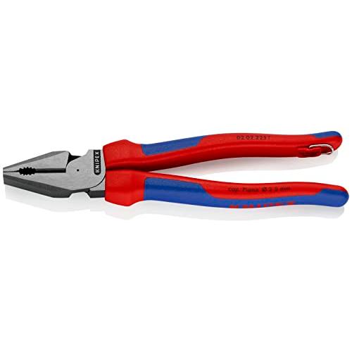 KNIPEX 0202-225 強力ペンチ 落下防止 0202-225T