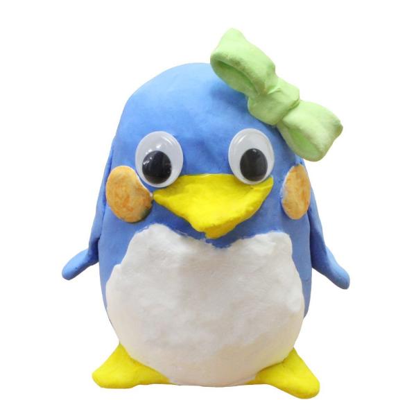 工作 キット 小学生 ねんどで作る貯金箱 目玉付 作品例付