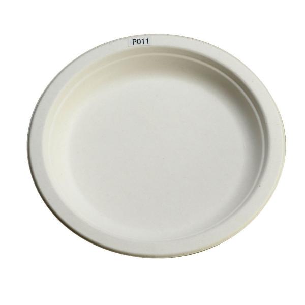 使い捨て 丈夫な紙皿 エコでおしゃれな eモールド プレート 18cm P011 100枚入
