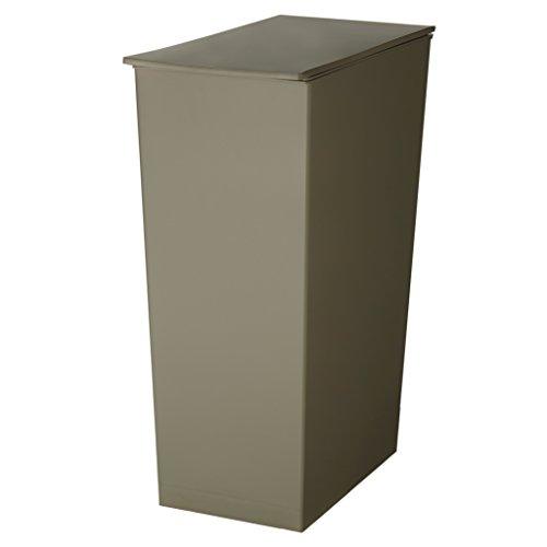 I'mD(アイムディ) ゴミ箱 クード シンプル スリム (36L, グレー)